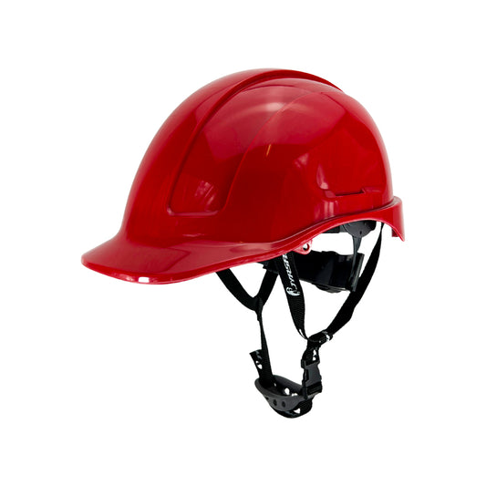 Casco Assembler Suspensión Textil Dieléctrico Tipo 2 Clase E Color Rojo