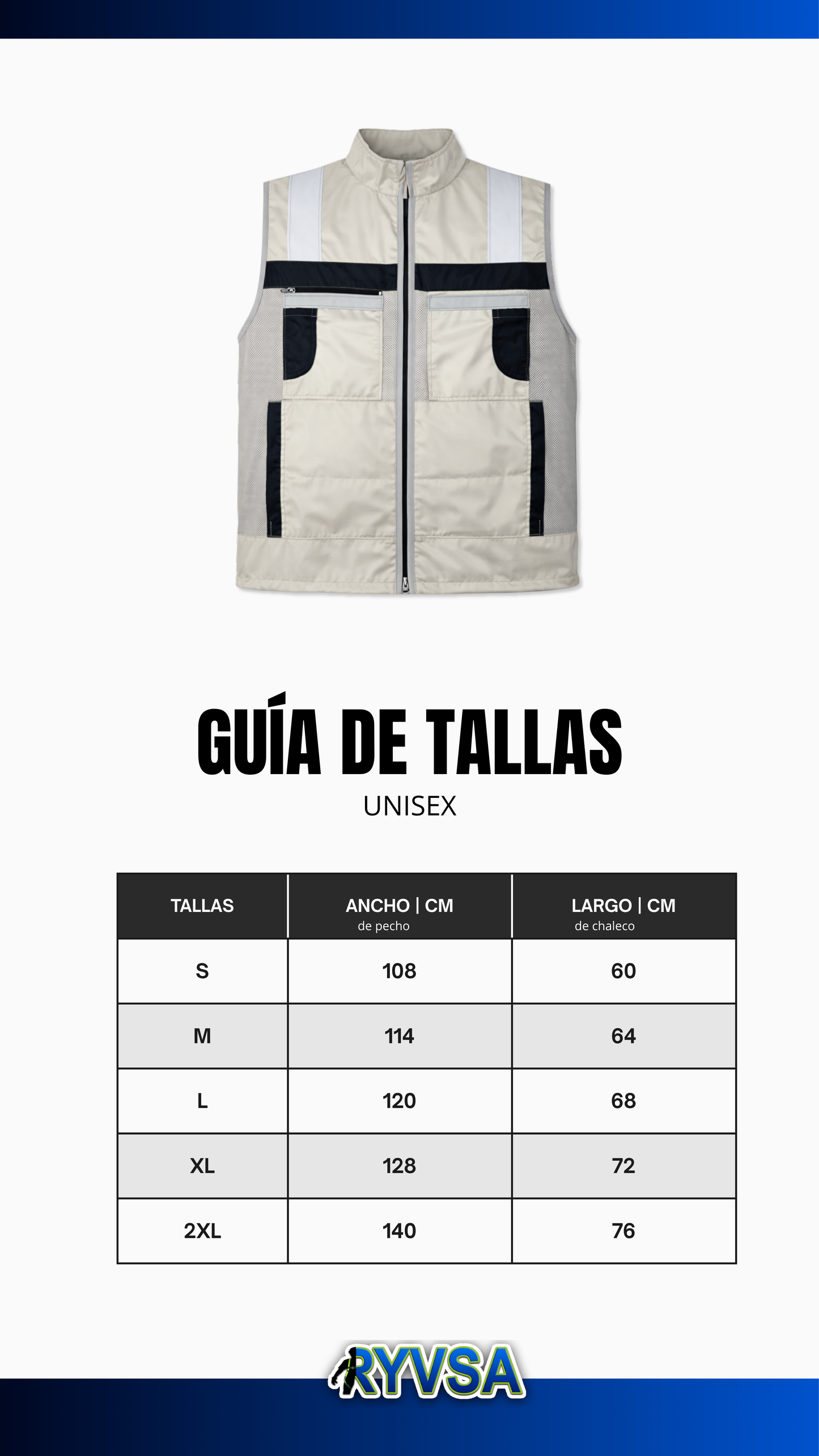 Chaleco De Seguridad Reflejante Jersey Gris