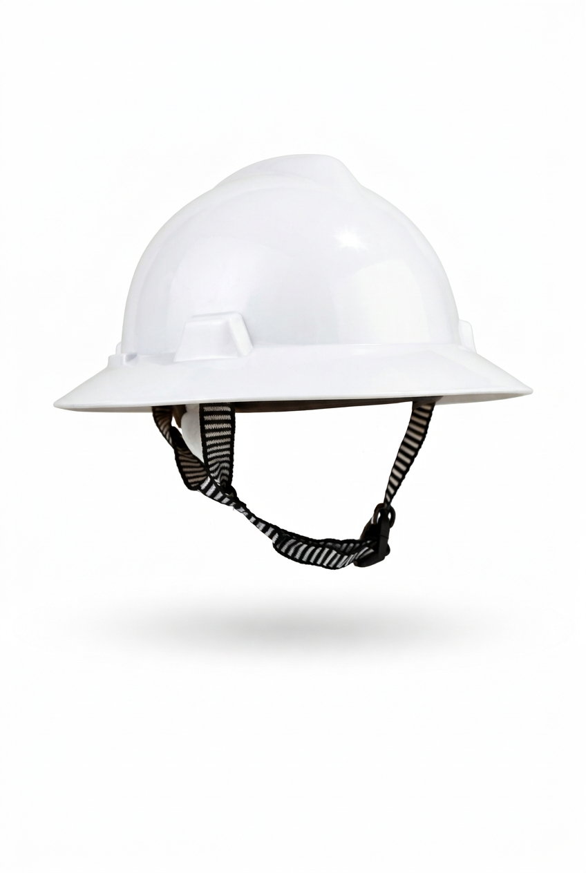 Kit Casco Blanco MSA + Barbiquejo Generico