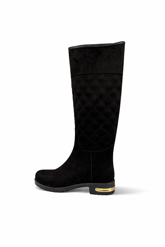 Bota De Lluvia Para Dama ULAN Color Negro