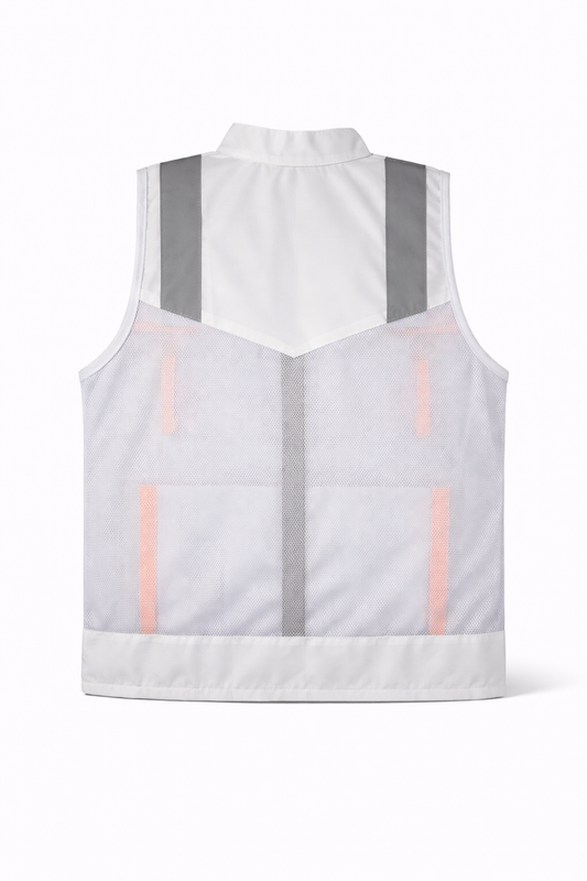 Chaleco De Seguridad Reflejante Jersey Blanco