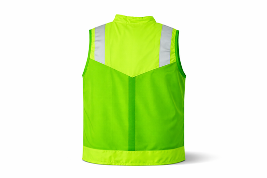 Chaleco De Seguridad Reflejante Jersey Verde Limon