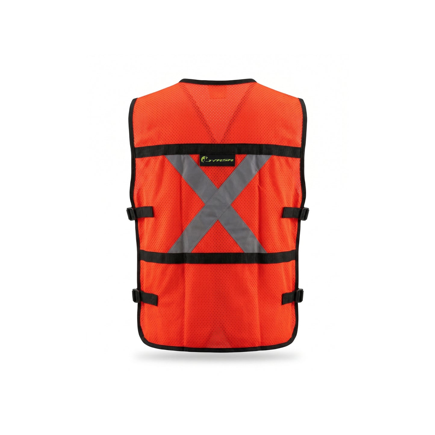 Chaleco Jersey tipo rescatista con costados abiertos Naranja