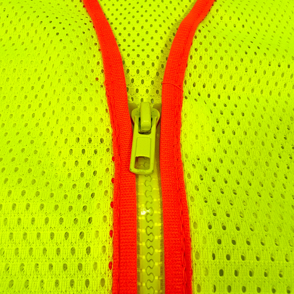Chaleco Jersey Poliéster Modelo Clase 5 color Amarillo Neón