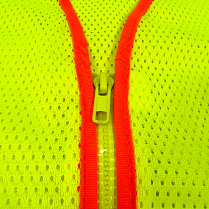 Chaleco Jersey Poliéster Modelo Clase 5 color Amarillo Neón