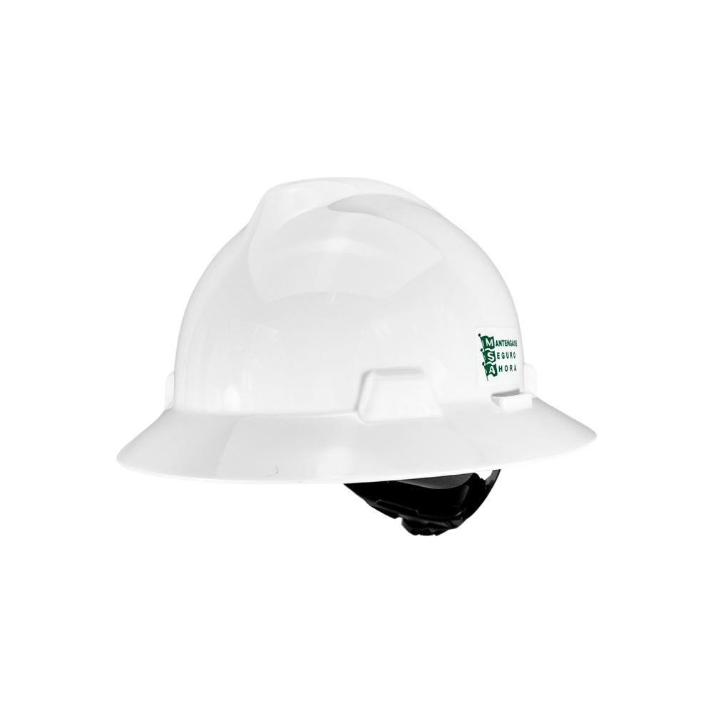 Casco MSA Ala Ancha Blanco