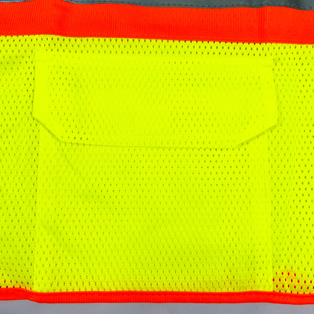 Chaleco Jersey Poliéster Modelo Clase 5 color Amarillo Neón