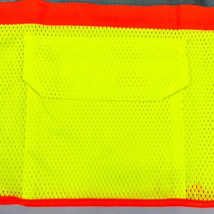 Chaleco Jersey Poliéster Modelo Clase 5 color Amarillo Neón