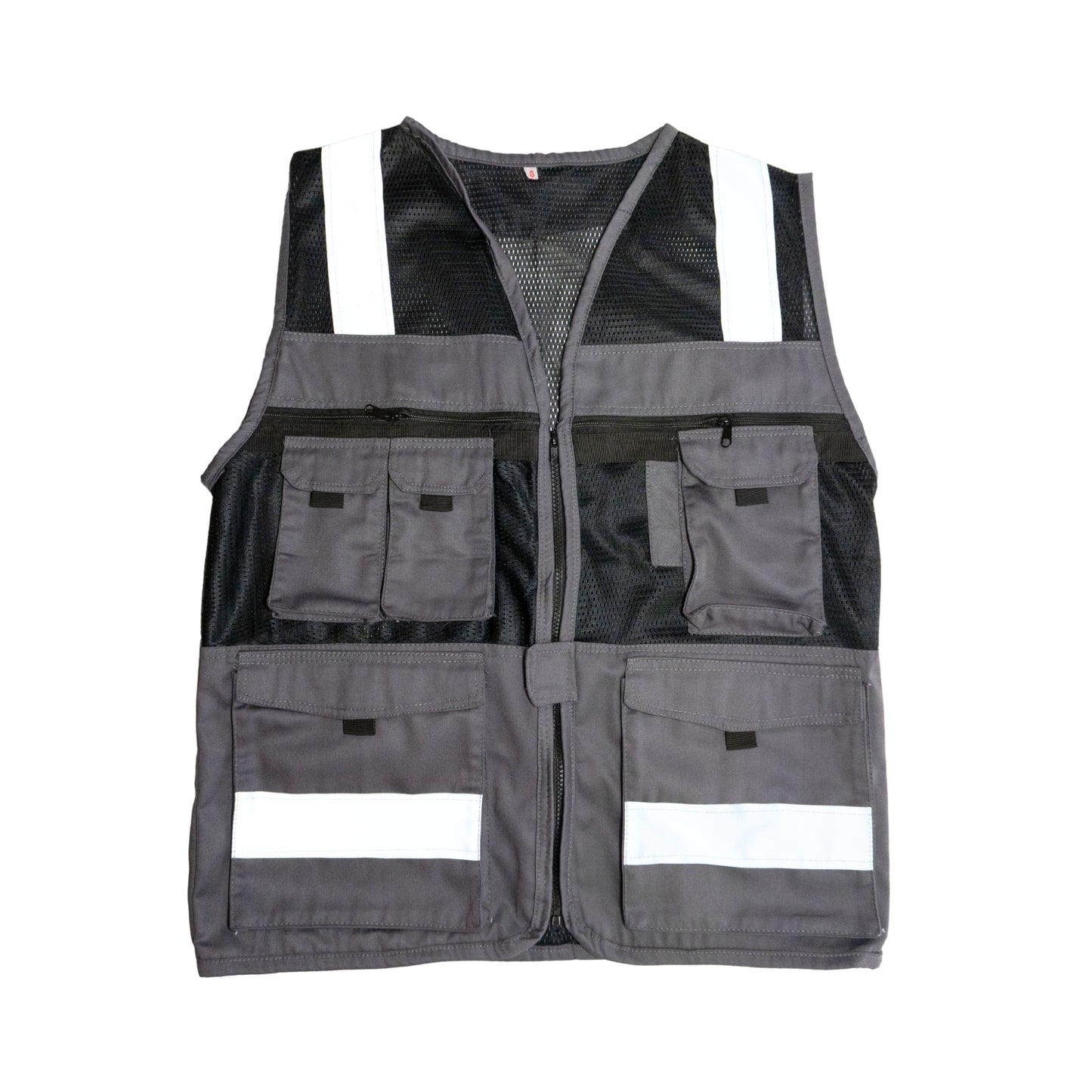 Chaleco Gabardina Tipo Cazador Gris
