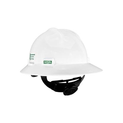 Casco MSA Ala Ancha Blanco
