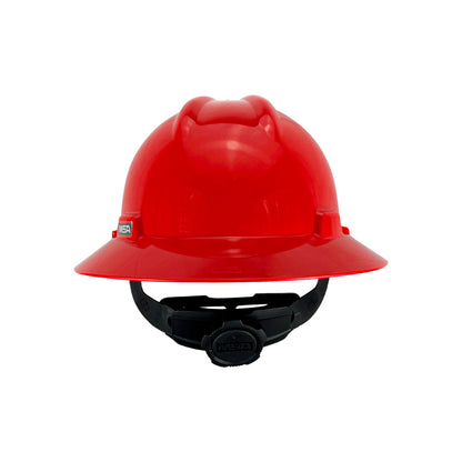 Casco MSA Ala Ancha Rojo