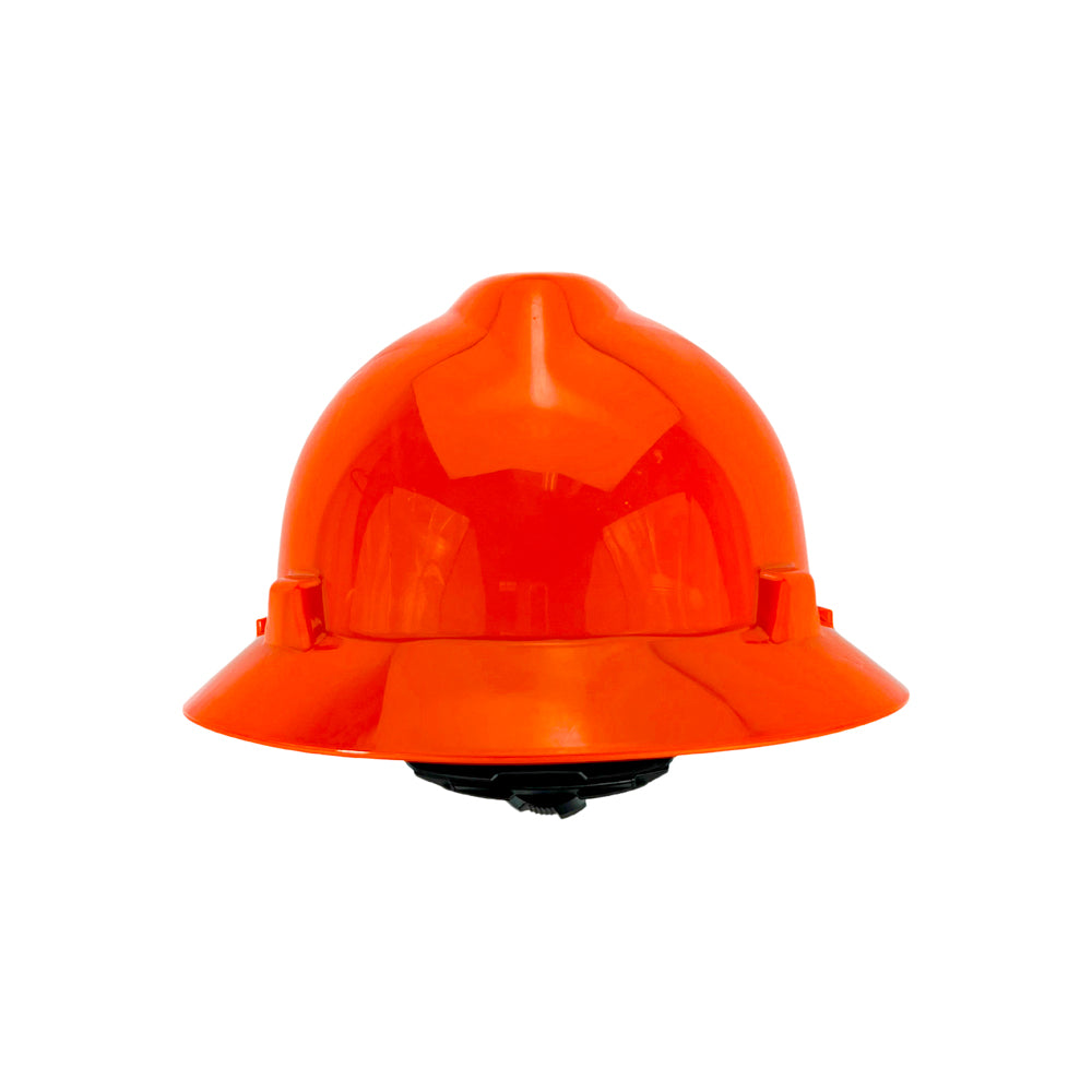 Casco MSA Ala Ancha Naranja