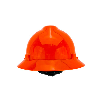 Casco MSA Ala Ancha Naranja