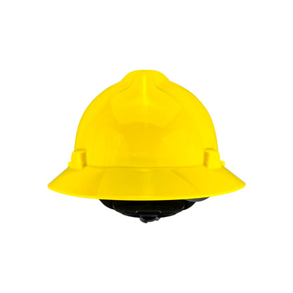 Casco MSA Ala Ancha Amarillo