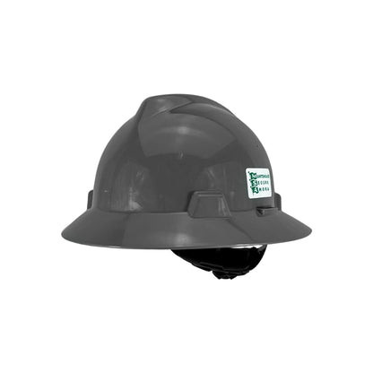 Casco MSA Ala Ancha Gris