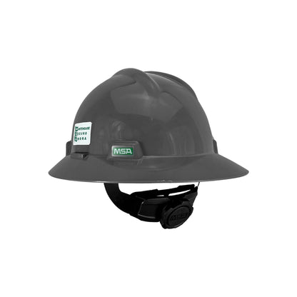 Casco MSA Ala Ancha Gris