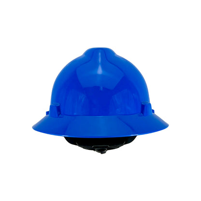 Casco MSA Ala Ancha Azul