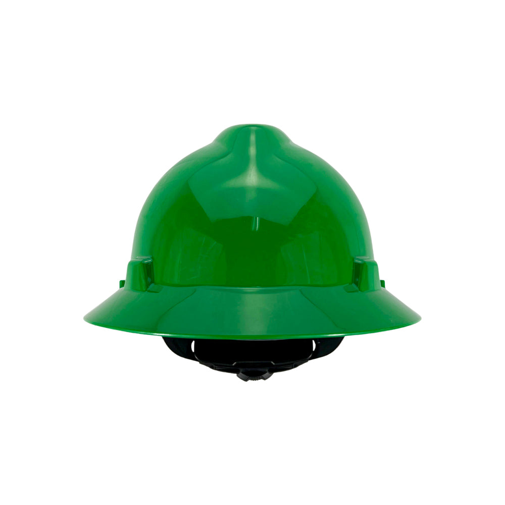 Casco MSA Ala Ancha Verde