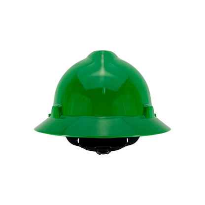 Casco MSA Ala Ancha Verde