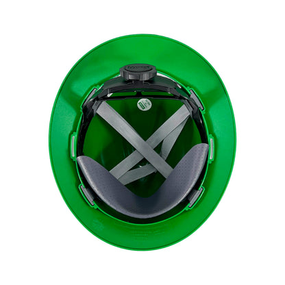 Casco MSA Ala Ancha Verde