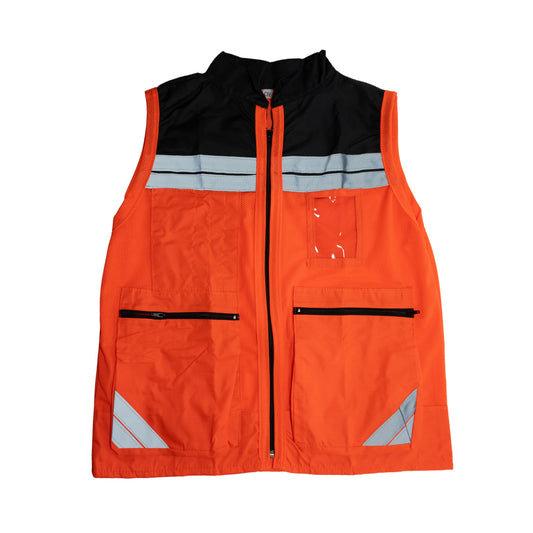 Chaleco Jersey Reflectante Engineer color Naranja
