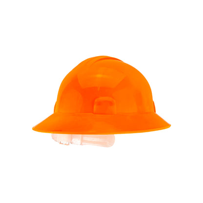 Casco tipo Ala Ancha ajuste Fast Fit Anaranjado