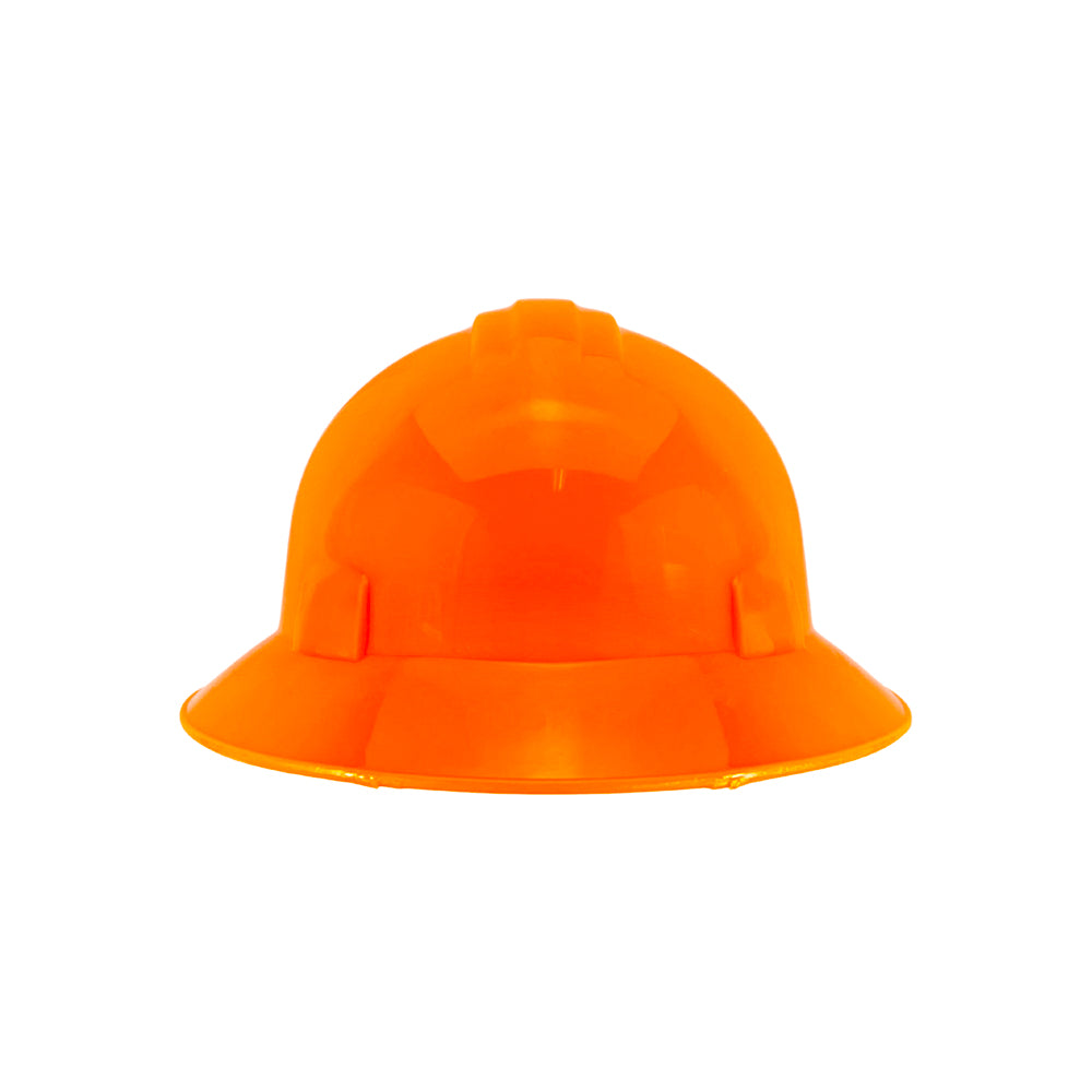 Casco tipo Ala Ancha ajuste Fast Fit Anaranjado