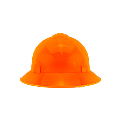 Casco tipo Ala Ancha ajuste Fast Fit Anaranjado
