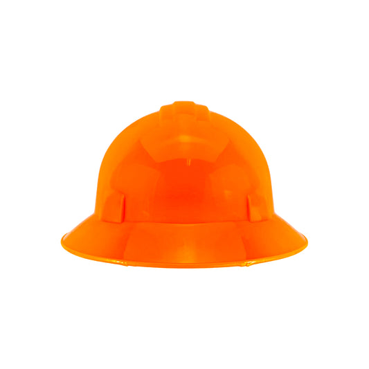 Casco tipo Ala Ancha ajuste Fast Fit Anaranjado