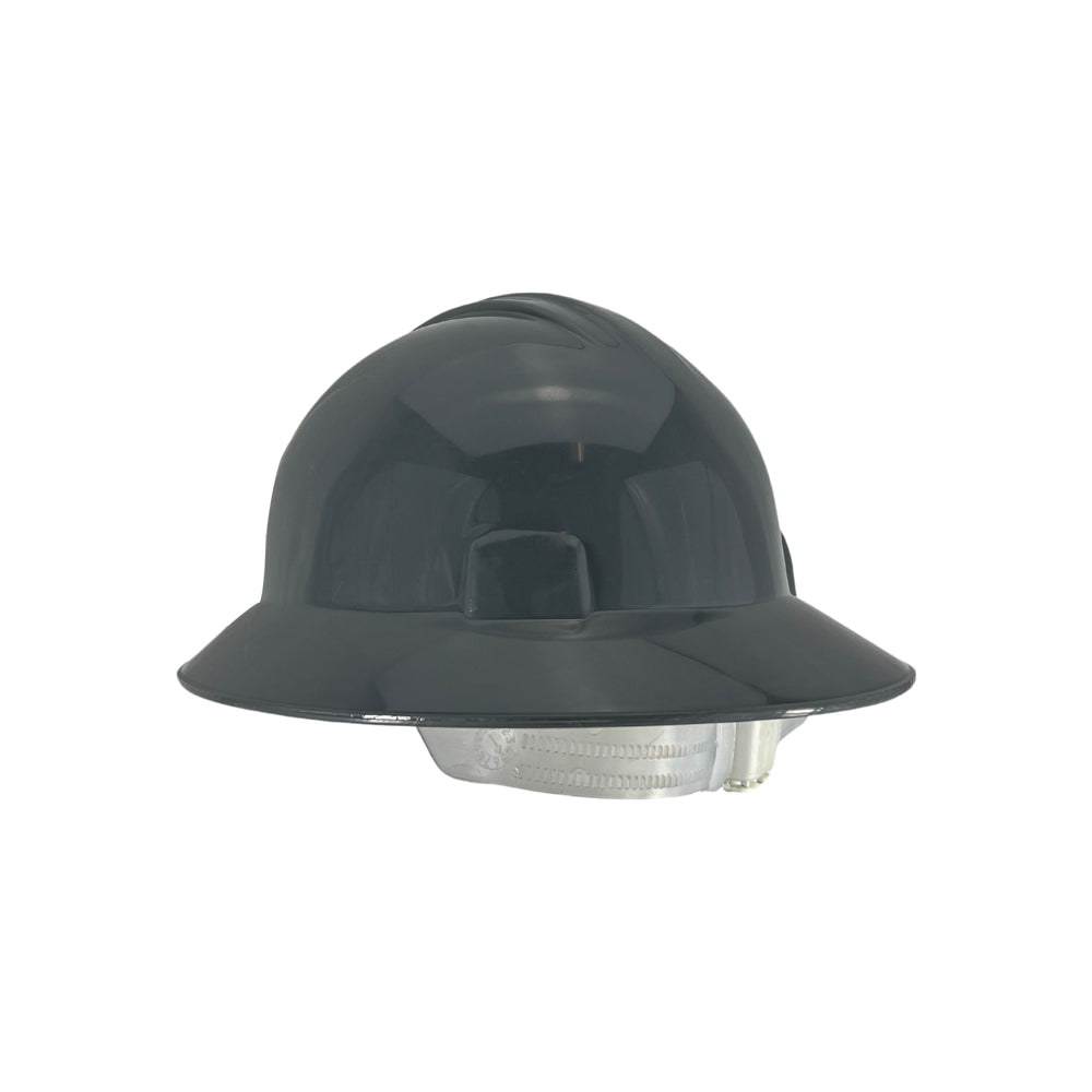 Casco tipo Ala Ancha ajuste Fast Fit Gris