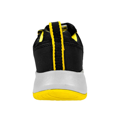 Tenis de Seguridad Modelo-7207 SHARK Negro-Amarillo