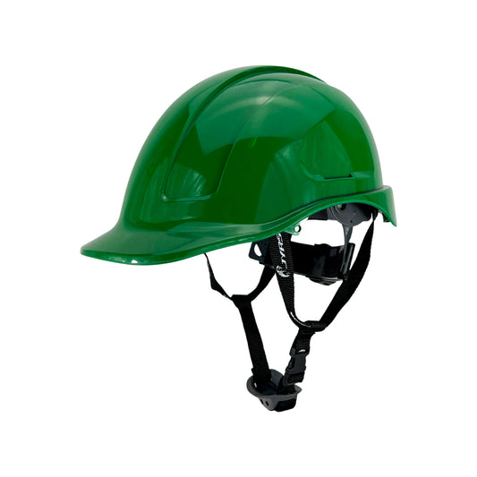 Casco Assembler Suspensión Textil Dieléctrico Tipo 2 Clase E Color Verde