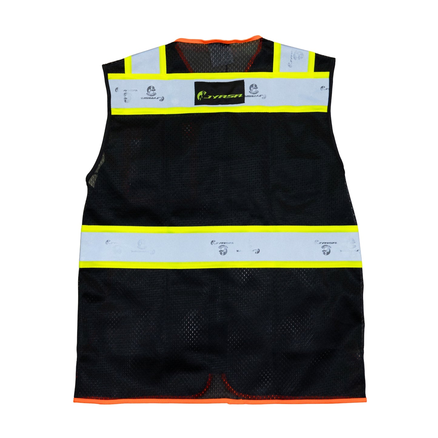 Chaleco de Seguridad Tipo Jersey Alta Visibilidad Naranja/Negro