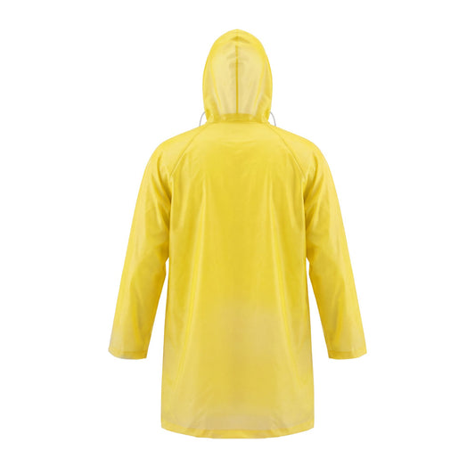 Impermeable Gabardina Chubasquero Amarillo Paq con 5 Pzs