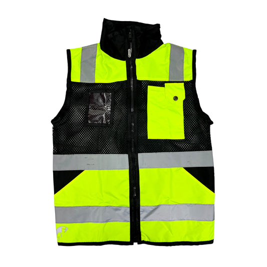 Chaleco Ejecutivo Ventilado Alta Visibilidad ECO-1330 Amarillo