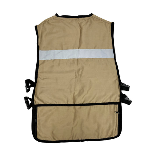 Chaleco tipo Brigadista Unitalla color Beige