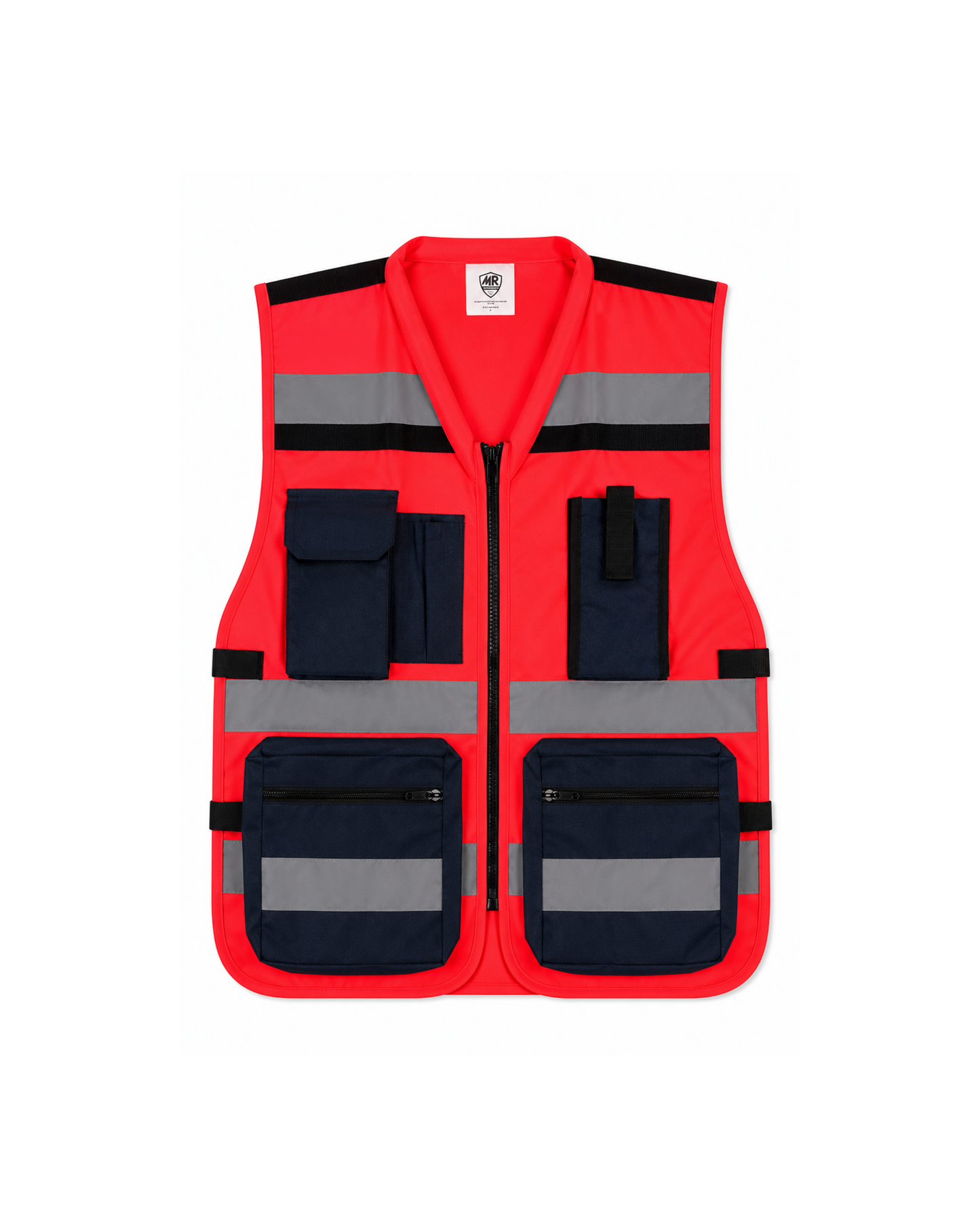 Chaleco Tipo Reportero Europeo Rojo SR1057