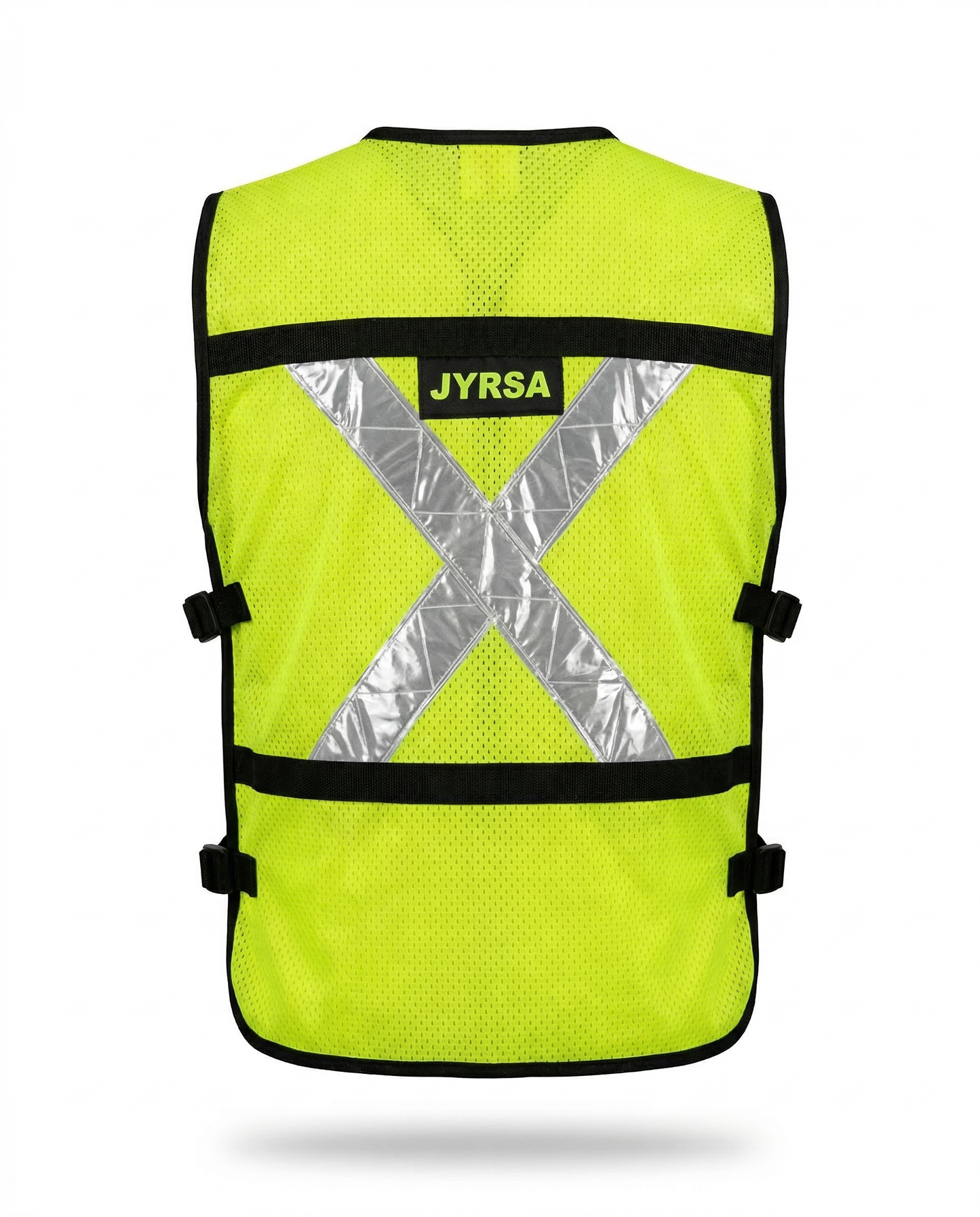 Chaleco Jersey tipo rescatista con costados abiertos Amarillo