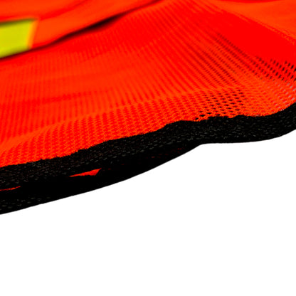 Chaleco de malla color Naranja