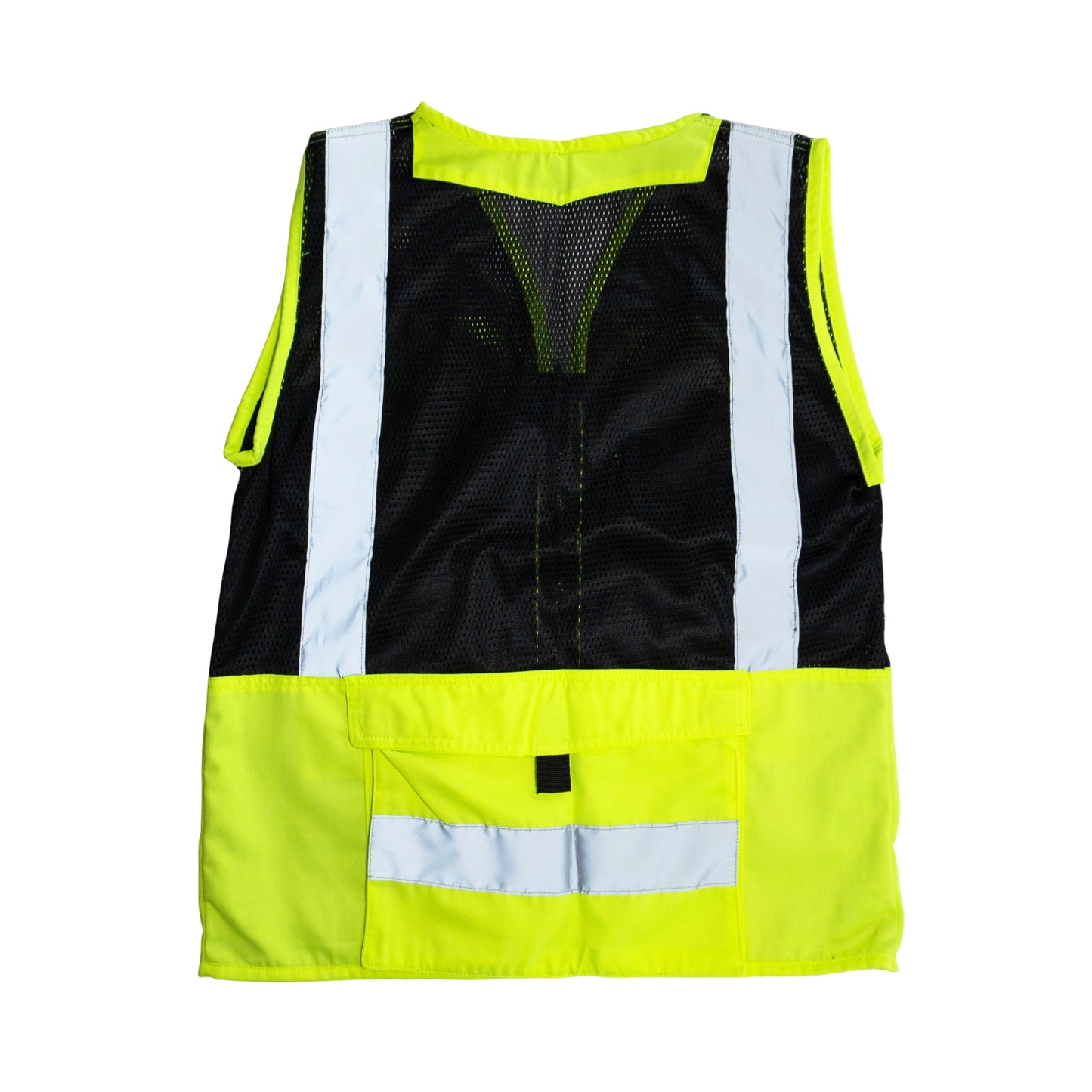 Chaleco Gabardina Tipo Cazador Amarillo