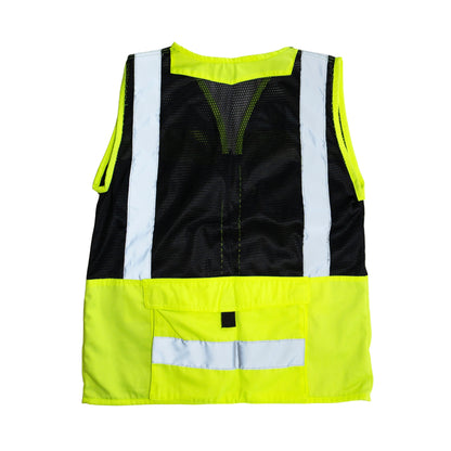 Chaleco Gabardina Tipo Cazador Amarillo