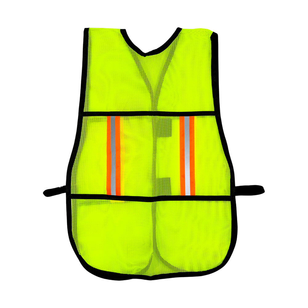 Chaleco de malla color Amarillo