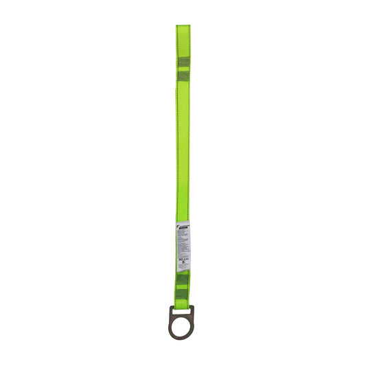 Punto Fijo de Anclaje de Banda línea verde HD Nylon de 90 cms