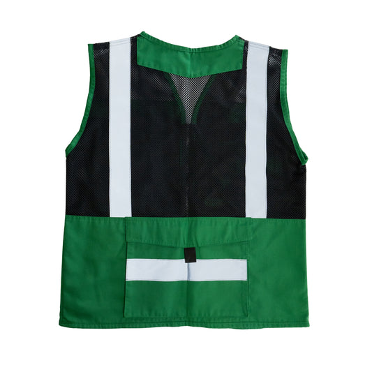 Chaleco Gabardina Tipo Cazador Verde