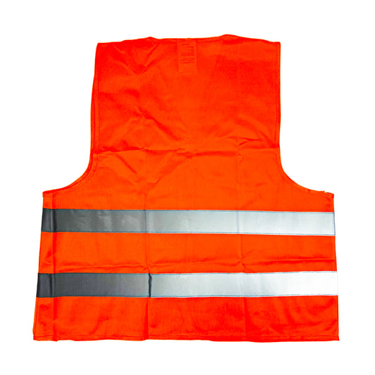 Chaleco Poliéster Modelo Clase 2 tipo Sport color Anaranjado Neón