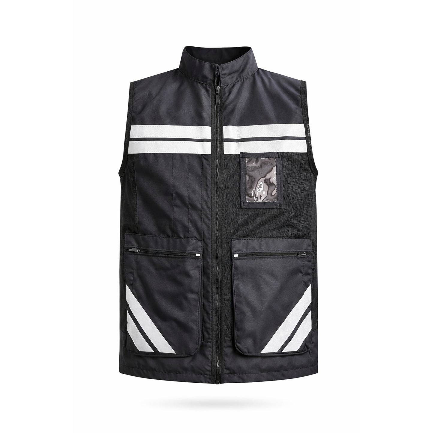Chaleco Jersey Reflectante Engineer color Negro-Azul Marino