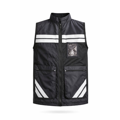 Chaleco Jersey Reflectante Engineer color Negro-Azul Marino