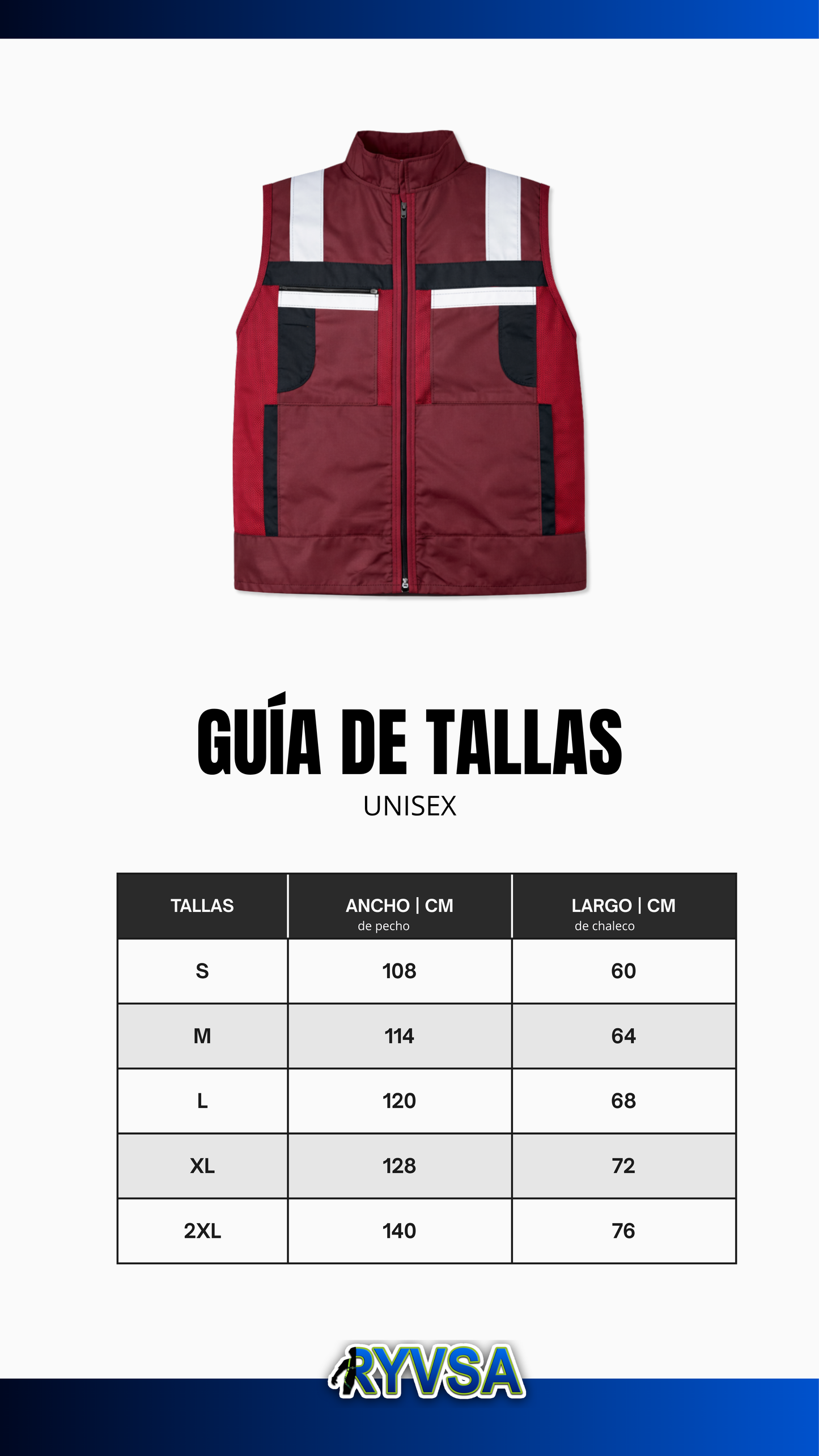 Chaleco De Seguridad Reflejante Jersey Guindo