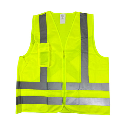 Chaleco Poliéster Modelo Clase 3 color Amarillo Neón