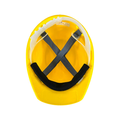Casco Cachucha ajuste Intervalos Amarillo